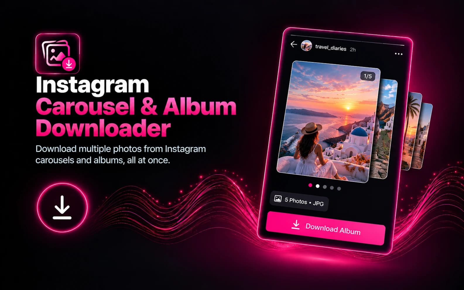Instagram Carousel & Album Downloader