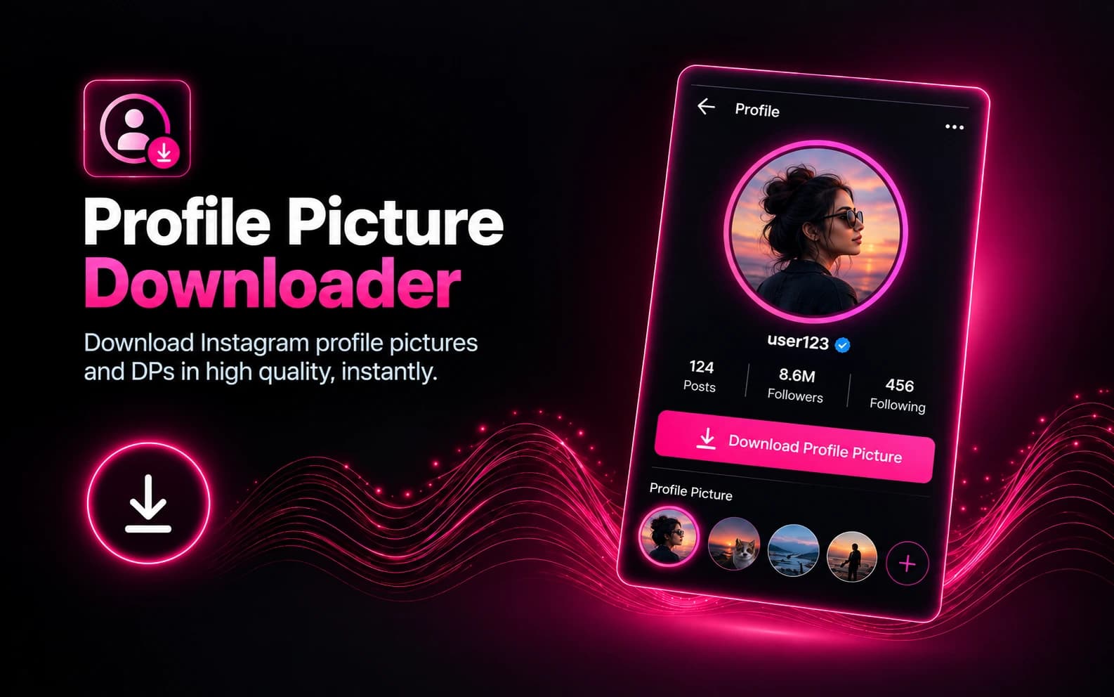 Instagram DP Downloader